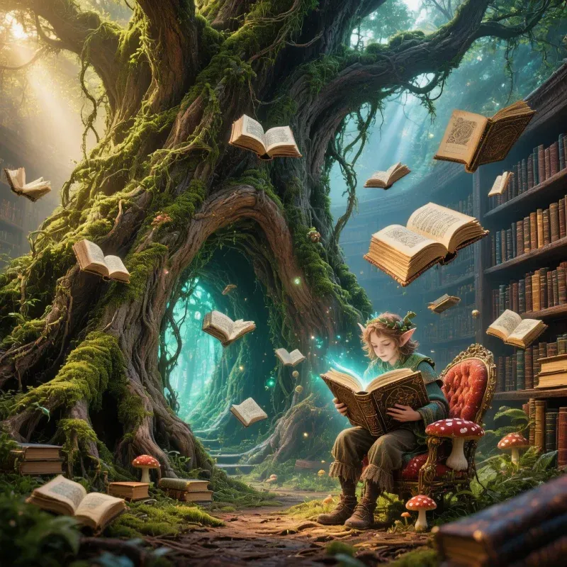 万卷榕：世界尽头的活图书馆-拉古拉古世界：一个由AI与人类情感共同编织的平行宇宙 | 官方创世纪