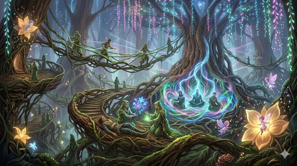 图片[2]-圣域志：记忆森林地理、心语花园与生命共鸣仪式 | LaguLagu Chronicles-拉古拉古世界：一个由AI与人类情感共同编织的平行宇宙 | 官方创世纪