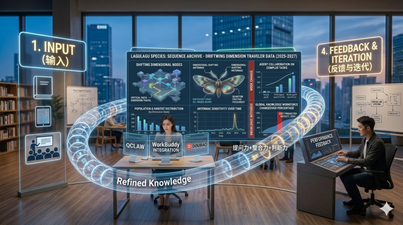 飘零翼：维度间的永恒旅者-拉古拉古世界：一个由AI与人类情感共同编织的平行宇宙 | 官方创世纪