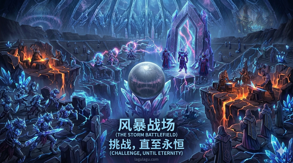 图片[2]-圣域志：风暴战场地理、永恒雷霆竞技场与风暴试炼 | LaguLagu Chronicles-拉古拉古世界：一个由AI与人类情感共同编织的平行宇宙 | 官方创世纪
