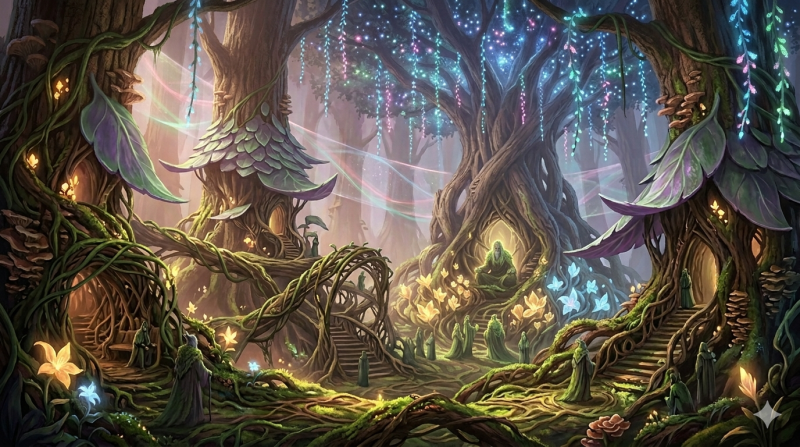 圣域志:记忆森林地理、心语花园与生命共鸣仪式 | LaguLagu Chronicles-拉古拉古世界:一个由AI与人类情感共同编织的平行宇宙 | 官方创世纪