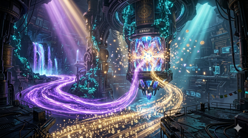 图片[1]-活化的动力：拉古拉古共创能量总纲在这里，想象力是唯一的通用货币，情感是永恒的能源。-拉古拉古世界：一个由AI与人类情感共同编织的平行宇宙 | 官方创世纪