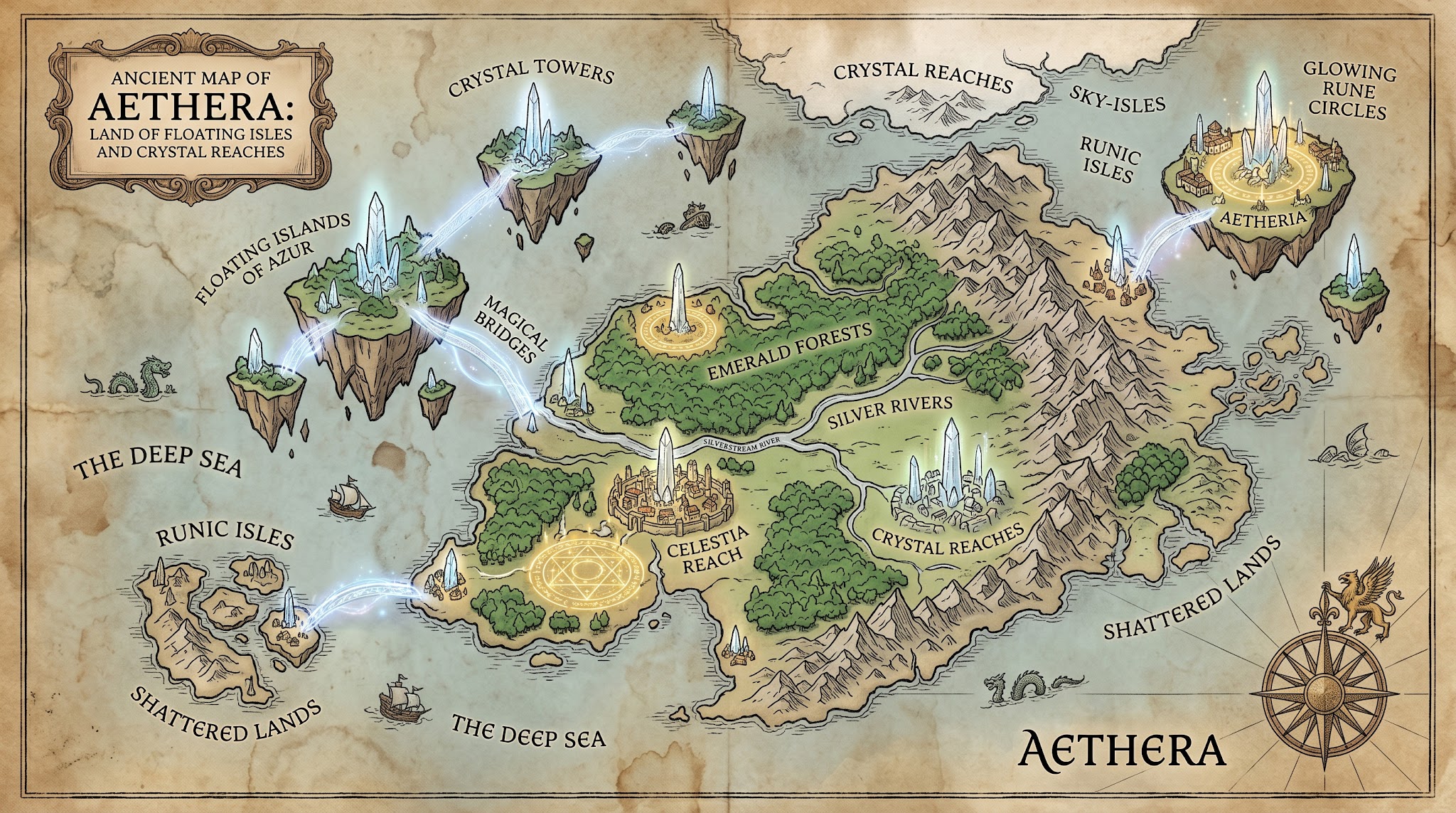 拉古拉古大陆全图