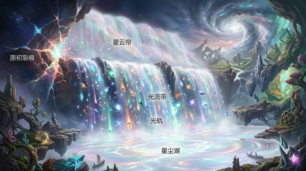 dimension-stardust-waterfall-cosmic-light