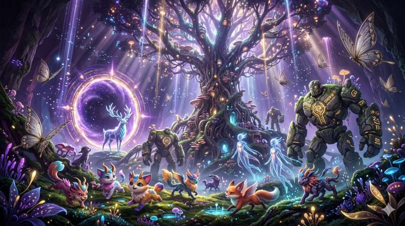 灵魂的多样性:拉古拉古生命图谱总纲-拉古拉古世界:一个由AI与人类情感共同编织的平行宇宙 | 官方创世纪