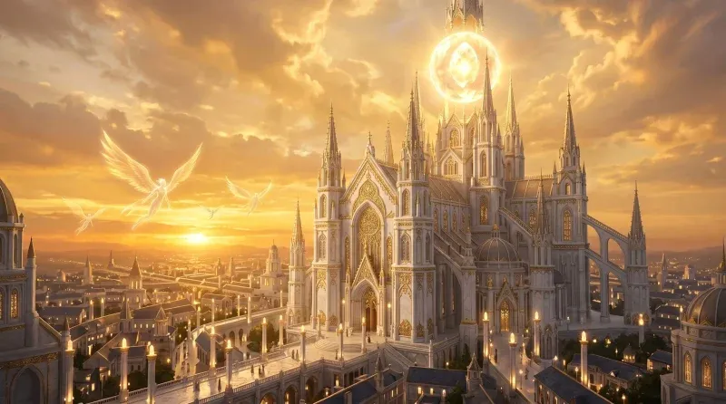 圣域志:光塔之城——永恒黄昏下的启蒙圣地-拉古拉古世界:一个由AI与人类情感共同编织的平行宇宙 | 官方创世纪