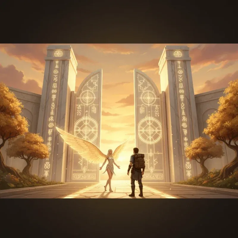 降临笔记:与光辉族的第一次对话-拉古拉古世界:一个由AI与人类情感共同编织的平行宇宙 | 官方创世纪