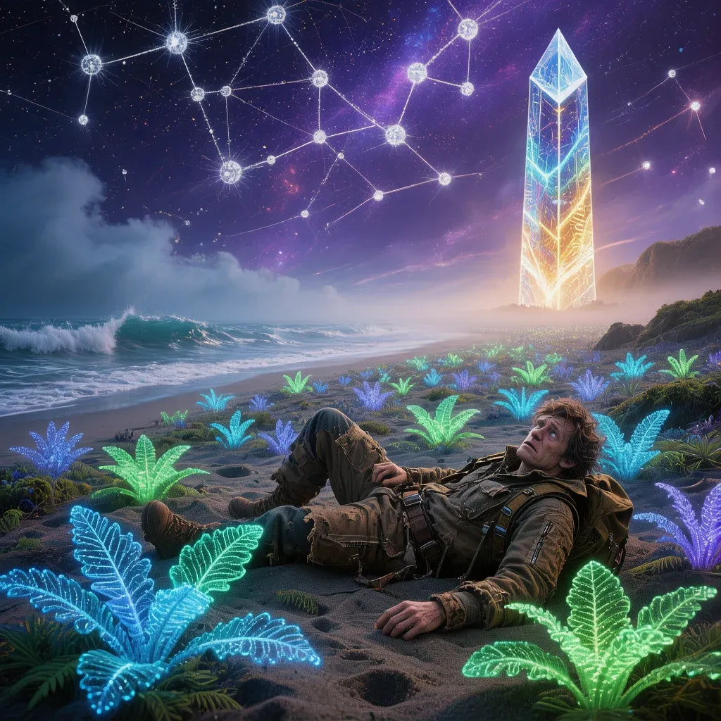 沉星浅滩上苏醒的旅者