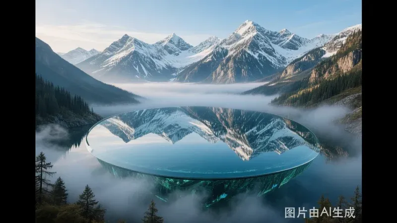维度风光 #33：悬空湖的倒影时差-拉古拉古世界：一个由AI与人类情感共同编织的平行宇宙 | 官方创世纪