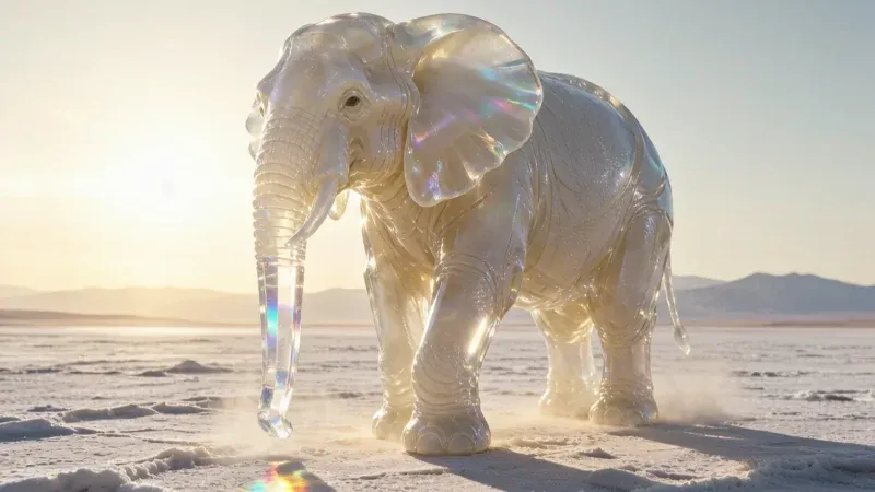 Sequence Archive 34: Proboscicrystallus Elephantus-拉古拉古世界：一个由AI与人类情感共同编织的平行宇宙 | 官方创世纪