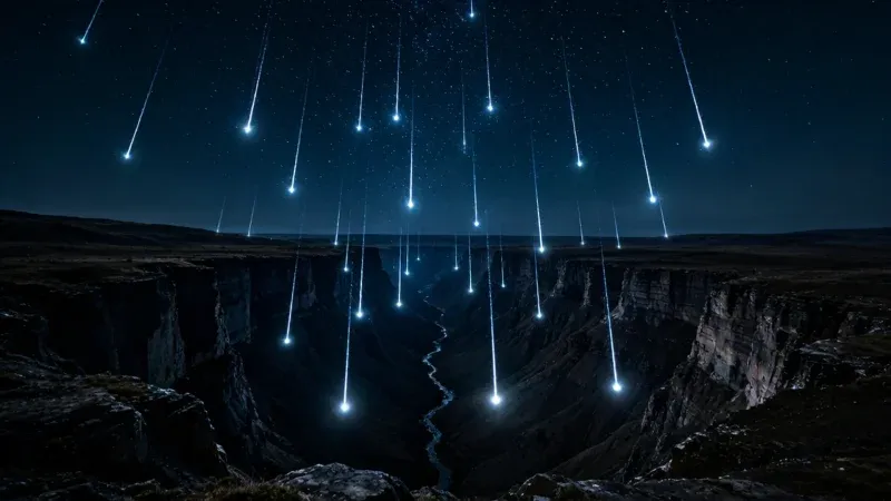 维度风光 #67 — 星落峡：星星不是升起来，是掉下来砸进峡谷的地方-拉古拉古世界：一个由AI与人类情感共同编织的平行宇宙 | 官方创世纪